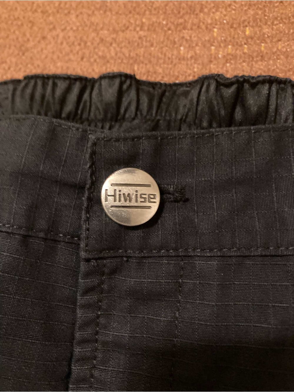 Men's Black Hiwise Pants 36x30